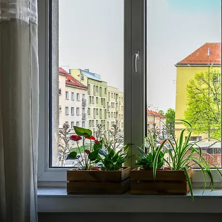 Apartment House With Lanterns Tychy